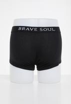 Brave Soul - Joshuab 2 pack boxer briefs - black