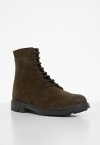STYLE REPUBLIC - Luke lace-up boot - brown