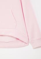 Nike - Nkg club fleece high low po - pink