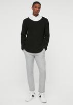 Trendyol - Carlio knit crew sweater jumper - black