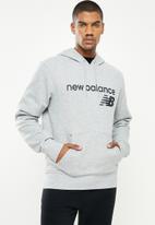 New Balance  - NB Classics Core Hoodie - Athletic Grey
