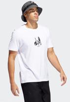 adidas Performance - Adicross Golf  LA T-Shirt - White
