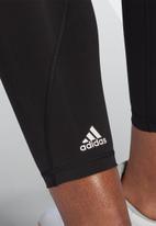 adidas Performance - Plus vf solid 7/8 tights plus size - black
