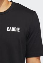 adidas Performance - Adicross Golf  Caddie T-Shirt - Black