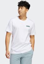 adidas Performance - Adicross Golf Caddie T-Shirt- White