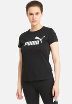 PUMA - Essential logo tee - puma black