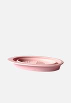 THE NIFTI PRODUCTS COMPANY - Nifti Pop Up Brush Cleaner Bowl - Soft Blush