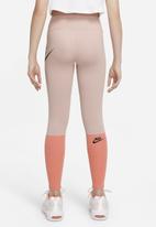 Nike - G nsw favorites gx hw legging  - pink oxford/crimson bliss