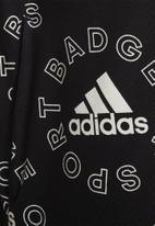 adidas Originals - G logo dress - black/white