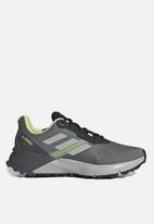 adidas Performance - Terrex soulstride - grey four/grey two/pulse lime