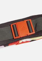 adidas Performance - Run belt mm - trail brown/blaze orange/semi solar slime