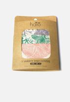 Halo Dish Covers - Starfish small set of 3 - multi