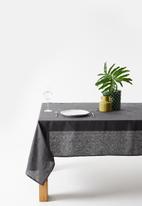 Sixth Floor - Suri linen tablecloth - charcoal