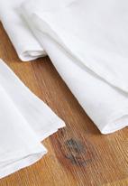 Sixth Floor - Suri linen napkin set of 4 - white