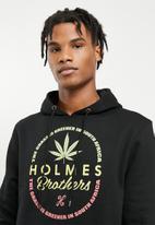 Holmes Bro's - Grass is greener hoody - black