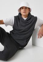 Koton - Basic sleeveless sweater - anthracite