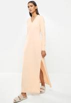 STRONG by T-Shirt Bed Co. - Morden maxi long sleeve - pink 