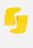 Hunter - Kids boot sock - yellow