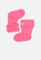 Hunter - Kids boot sock - pink