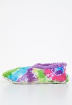 snoozies!® - Peace out slipper - multi