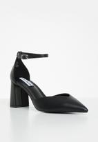 Steve Madden - Quintessa leather heel - black