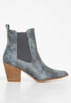 Miss Black - Mexico2 chelsea boot - grey