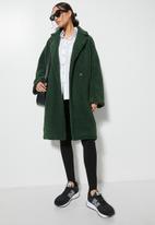 Superbalist - Fuzzy coat - emerald