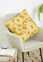 Sixth Floor - Flora dream cushion cover - yellow