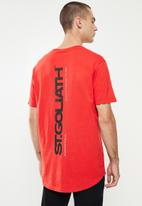 St. Goliath - Venue tee - red