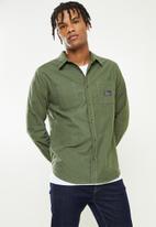 Hurley - Solid long sleeve shirt - olive