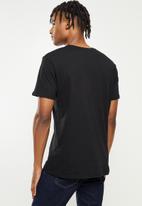 Quiksilver - Check on it tee - black
