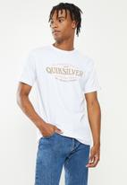 Quiksilver - Check on it tee - white