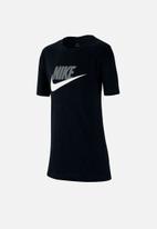 Nike - B nsw tee futura icon td - black/lt smoke grey
