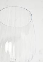 Excellent Housewares - Crystal Wine glass set of 2
