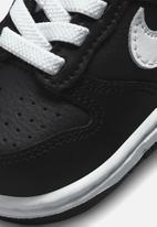 Nike - Nike dunk low - black/white-off noir