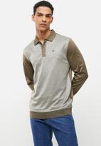 Jonathan D - Premium Long Sleeve Double Mercerized Golfer - Clay
