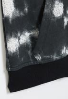 LAB - Tie-dye sleeveless jacket - black