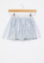 Koton Kids - Girls skirt - light blue & silver