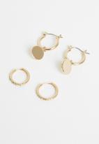 Superbalist - Fiona earring pack - gold