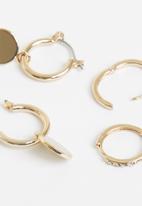 Superbalist - Fiona earring pack - gold