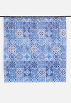 Bathroom Solutions - Shower curtain morocco - blue