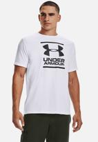 Under Armour - UA GL Foundation Short Sleeve T-Shirt - White/Blk