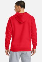 Under Armour - UA Rival Fleece Hoodie - Red
