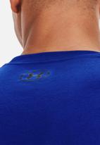 Under Armour - UA Boxed Sportstyle Short Sleeve T-Shirt- Royal Blue