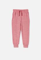 Cotton On - Super soft marlo trackpant - very berry marle