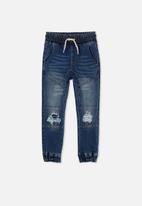 Cotton On - Slouch jogger jean - sorrento dark blue