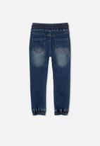 Cotton On - Slouch jogger jean - sorrento dark blue