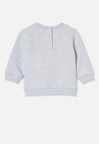 Cotton On - Bobbi sweater lcn - lcn wb cloud marle/yogi bear friends