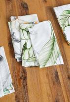 Hertex Fabrics - Papua napkins - forest