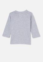 Cotton On - Jamie long sleeve tee - grey
